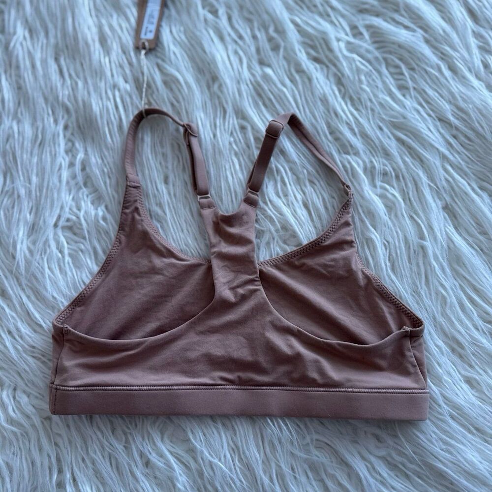 Skims Fits Everybody Racerback Bralette Sienna Size XS - Picture 5 of 7